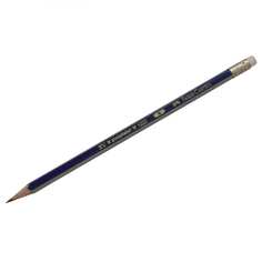 Заточенный чернографитный карандаш Faber-Castell