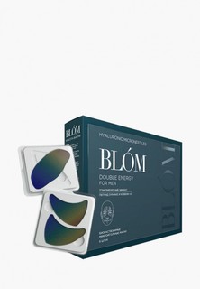 Маска для лица Blom микроигольная с тонизирующим эффектом Double Energy, 6 шт.