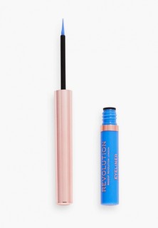 Подводка для глаз Revolution NEON HEAT COLOURED LIQUID EYELINER Sky Blue 2,4 мл