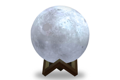Светильник настольный LED 3D Луна Gauss