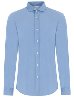 Рубашка джинсовая Leisure Fit Brunello Cucinelli