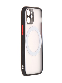 Чехол Luazon для APPLE iPhone 12 Mini MagSafe Plastic Black 6253202