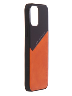 Чехол Luazon для APPLE iPhone 12 / 12 Pro MagSafe Orange 6253238