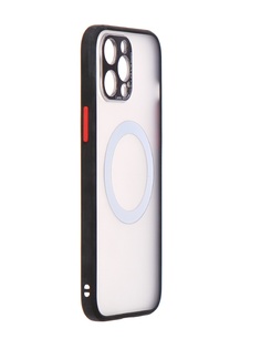 Чехол Luazon для APPLE iPhone 12 Pro Max MagSafe Plastic Black 6253203
