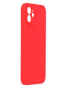 Чехол Luazon для APPLE iPhone 12 Soft-Touch Silicone Red 6250198