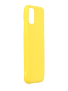 Чехол Luazon для APPLE iPhone 11 TPU Yellow 5186086