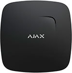 Беспроводной датчик дыма с сенсором температуры Ajax FireProtect black