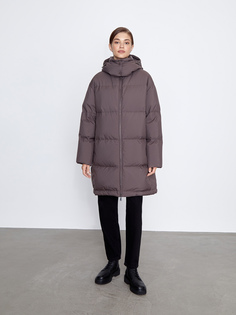 Пуховик удлиненный c капюшоном 12 Storeez