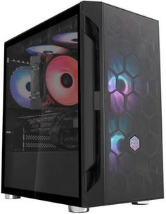 Корпус mATX SilverStone FARA H1M SST-FAH1MB-G черный, без БП, боковая панель из закаленного стекла, USB 3.0, 2*USB 2.0, audio