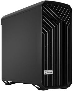 Корпус eATX Fractal Design Torrent Compact Black Solid черный, без БП, 2*180mm fan, USB 3.1 Gen 2 Type-C, 2*USB 3.0, audio