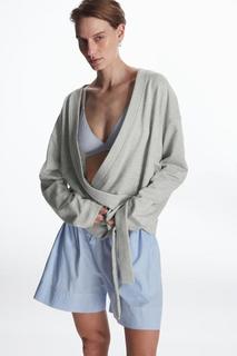 КАРДИГАН С ЗАПАХОМ COS