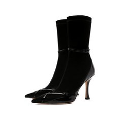 Комбинированные ботильоны Strap Jimmy Choo / Mugler Jimmy Choo