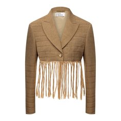 Жакет изо льна и хлопка Giuseppe di Morabito