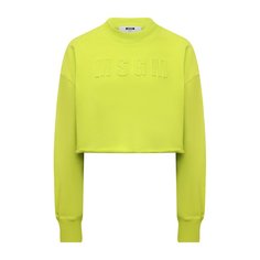 Хлопковый пуловер MSGM