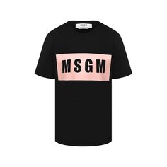 Хлопковая футболка MSGM