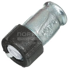 Муфта 1/2", DN 15, чугун, резьба внутренняя, Gebo, 17.195.01.01