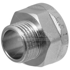 Переходник 3/4"х1/2", Ш-Г, латунь, индивидуальная упаковка, MasterProf, ИС.072191