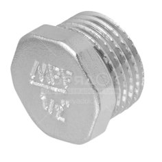 Заглушка 1/2", Ш, латунь, индивидуальная упаковка, MasterProf, ИС.072277