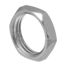 Контргайка 1/2", латунь, индивидуальная упаковка, MasterProf, ИС.072289
