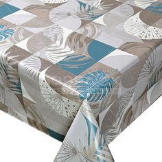 Клеенка на ПВХ основе Camelia Монстера 718/6 7694, 1.4х20 м