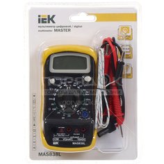 Мультиметр цифровой Master MAS838L IEK