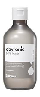 Освежающий и сужающий поры тоник для лица SNP Prep Clayronic Toner, с глиной, 200мл