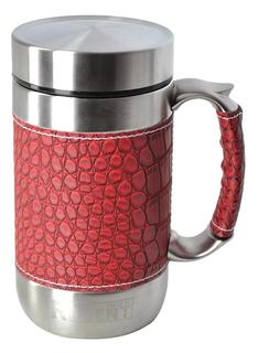 Кружка-термос Regent Inox Gotto с ситечком в коже, 0,52л
