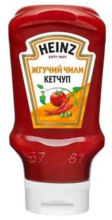 Кетчуп Heinz Жгучий чили, 460гр