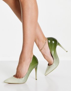 Туфли-лодочки цвета хаки ALDO Stessy-Зеленый цвет