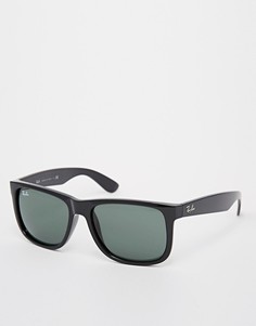 Солнцезащитные очки-вайфареры Ray-Ban 0RB4165 601/7155-Черный