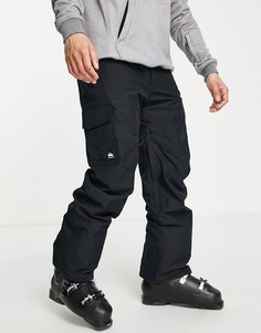 Черные горнолыжные брюки Quiksilver Porter-Черный