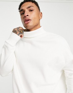 Белая водолазка в стиле super oversized от комплекта ASOS DESIGN-Белый