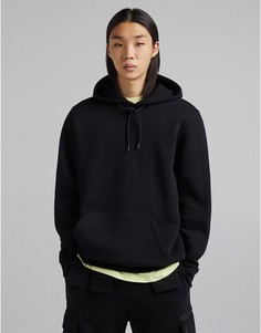 Худи черного цвета Bershka join life-Черный