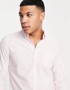 Розовая оксфордская рубашка в полоску Aeropostale-Розовый цвет