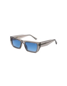 Квадратные солнцезащитные очки в серой прозрачной оправе A.Kjaerbede Fame-Серый