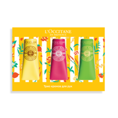 ТРИО КРЕМОВ ДЛЯ РУК: КРАСОЧНЫЙ ФЕСТИВАЛЬ L'Occitane