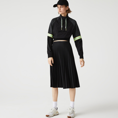 Женская струящаяся плиссированная юбка Lacoste