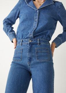 Расклешенные джинсы с завышенной талией & Other Stories