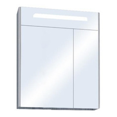 Шкаф AQUATON Сильва 60, с зеркалом, подвесной, 600х780х140 мм, дуб фьорд [1a216202siw60]