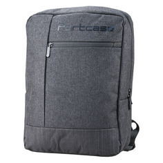 Рюкзак PortCase KBP-132GR, 38 х 44 х 6 см, 0.4кг, серый