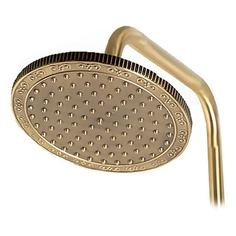 Верхний душ для ванны с душем BRONZE DE LUXE 1913, бронза