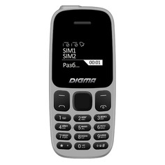 Сотовый телефон Digma Linx A103, серый