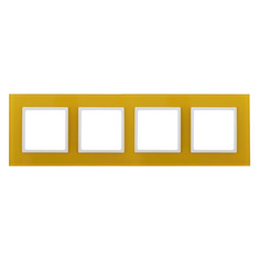 Рамка Эра Elegance 14-5104-21 4x стекло желтый (упак.:1шт) ERA
