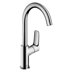 Смеситель для раковины (умывальника) HANSGROHE Logis 71130000, хром