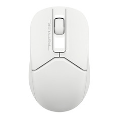 Мышь A4TECH Fstyler FB12, оптическая, беспроводная, USB, белый [fb12 white]