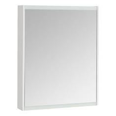Шкаф AQUATON Нортон 65, с зеркалом, подвесной, 650х810х130 мм, белый глянец [1a249102nt010]