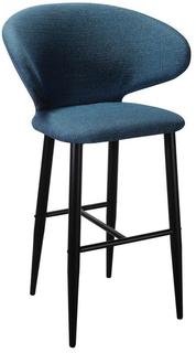 Барный стул askold сканди блю арт (r-home) синий 55x107x65 см.