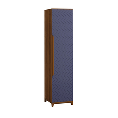 Шкаф сканди (r-home) синий 50x230x60 см.