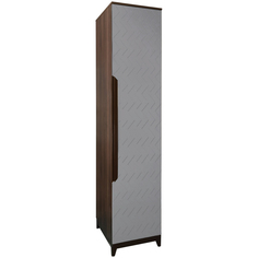 Шкаф сканди (r-home) коричневый 50x230x60 см.