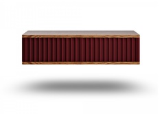Консоль подвесная vr2 (the idea) красный 86x22x41 см.